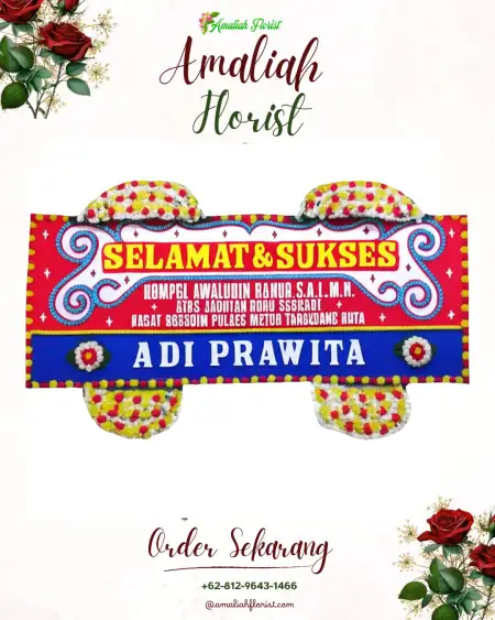 Papan Bunga Ucapan Selamat Sungiwetan
